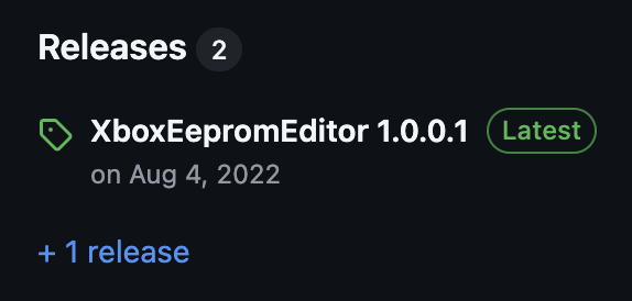 Xbox Eeprom Editor
